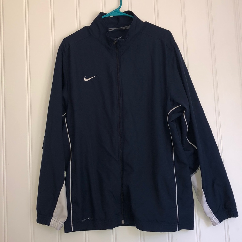 Nike dri fit full zip jacket